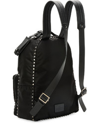 Valentino Rockstud Nylon Backpack Black, $2,695, Bergdorf Goodman