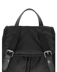 Burberry The Medium Rucksack In Nylon And Leather