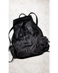 Burberry The Rucksack In Technical Nylon And Leather