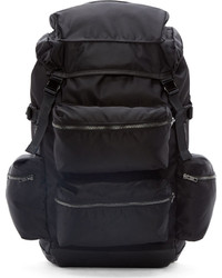 Tim Coppens Black Leather Nylon Master Piece Edition Backpack