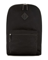 Topman Mesh Backpack Black One Size