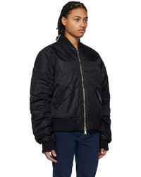 Won Hundred Black Reykjavik Bomber Jacket