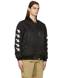 BAPE Black Sta Bomber Jacket