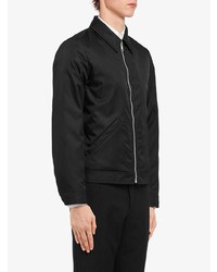 Prada Nylon Gabardine Bomber Jacket