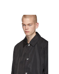Givenchy Black Coach Jacket