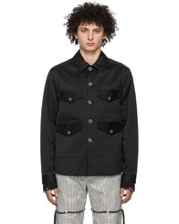 Song For The Mute Black Flat Four Pocket Jacket
