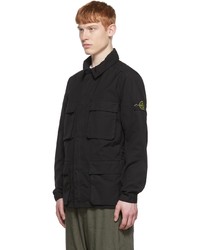 Stone Island Black Nylon Jacket