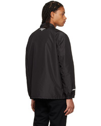 AAPE BY A BATHING APE Black Pointed Collar Jacket