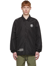 AAPE BY A BATHING APE Black Polyester Jacket