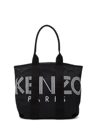 Kenzo Black Logo Tote