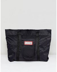 Hunter Original Black Nylon Weekend Gym Bag