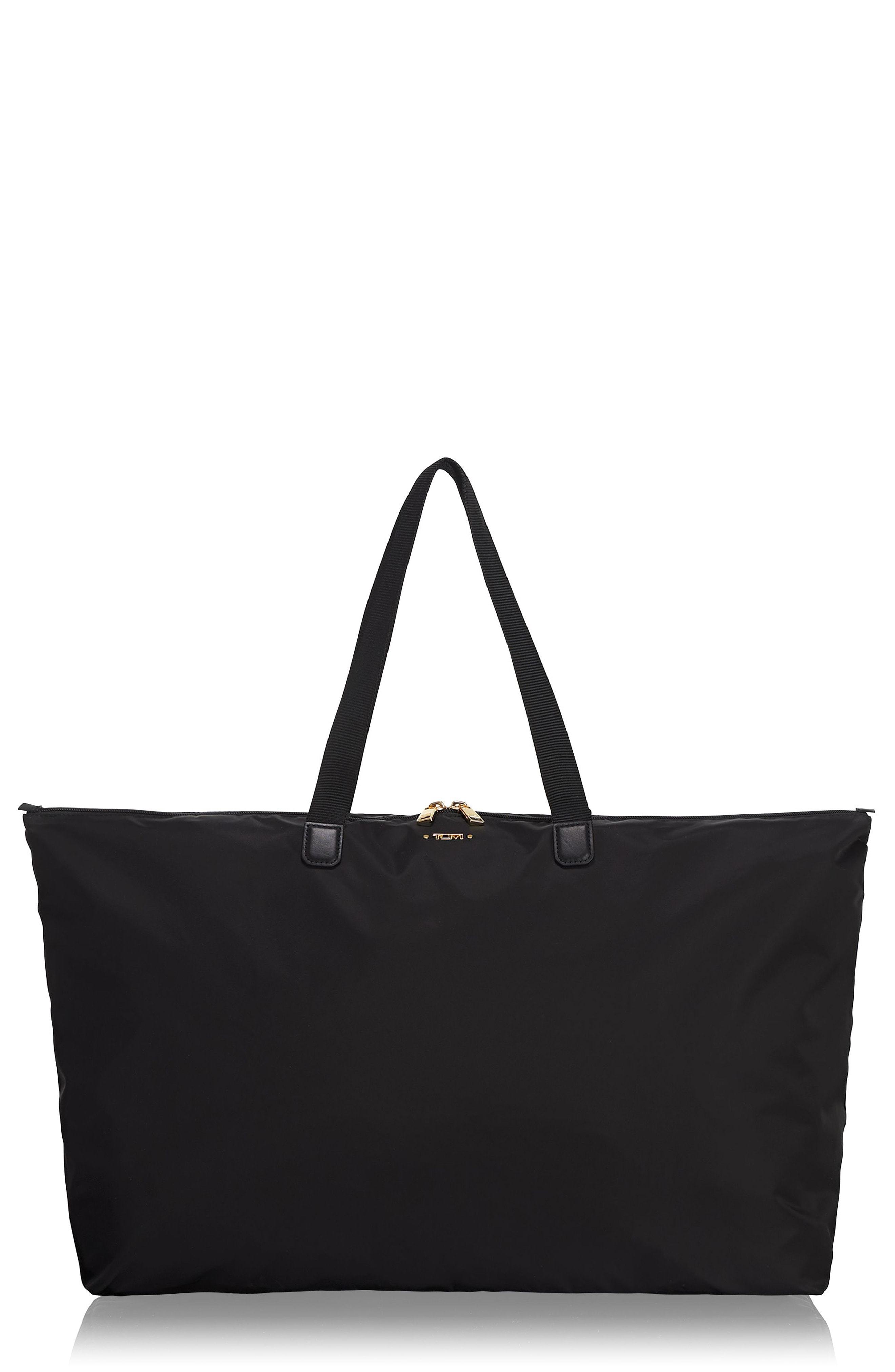 packable nylon tote bag