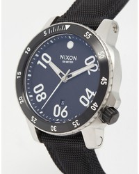 Nixon Time Ranger Nylon Strap Watch