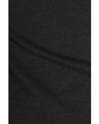 The Row Hunting Stretch Modal Blend Mini Dress Black