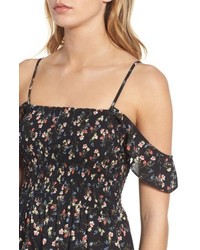Mimichica Mimi Chica Smocked Off The Shoulder Minidress
