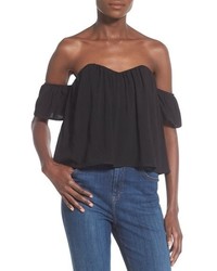 4si3nna Highlow Off The Shoulder Top