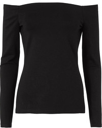 L'Agence Cynthia Off The Shoulder Ponte Top