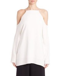 The Row Krauss Cold Shoulder Top