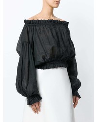 Vivienne Westwood Anglomania Off The Shoulder Blouse