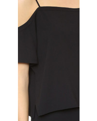 Alexander Wang T By Crepe Off The Shoulder Top