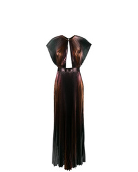 Black Ombre Evening Dress