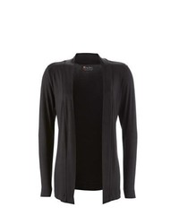 bpc bonprix collection Open Jersey Cardigan In Black Size 1012