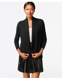 Charter Club Cashmere Ribbed Open Front Cardigan