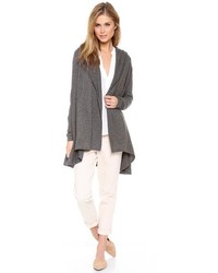 Vince Hooded Cashmere Cardigan