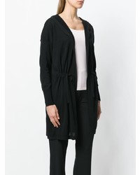 Le Tricot Perugia Hooded Longline Cardigan