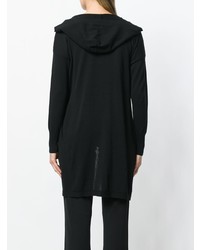 Le Tricot Perugia Hooded Longline Cardigan