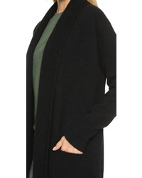 DKNY Long Sleeve Open Front Cardigan