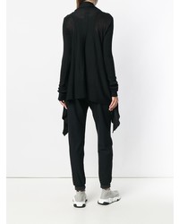 Rick Owens Open Front Waterfall Cardigan