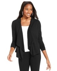 Style&co. Draped Open Front Cardigan