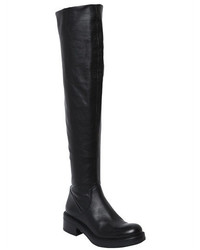 Strategia 30mm Stretch Leather Over The Knee Boots
