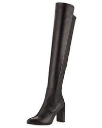 Stuart Weitzman Allhyped Stretch Leather Over The Knee Boot