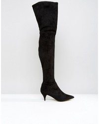 Aldo Beilla Point Mid Heeled Over The Knee Boots