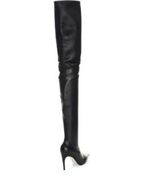 Sergio Rossi Cindy Leather Thigh High Boots