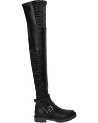 Fendi 30mm Stretch Nappa Over The Knee Boots