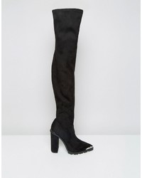Asos Kaila Pointed Over The Knee Heeled Boots