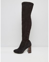 Asos Kasper Wide Fit Over The Knee Boots