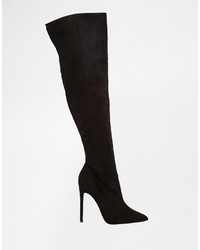 Asos Kindred Pointed Over The Knee Boots