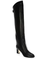 Jimmy Choo Minerva 65 Leather Over The Knee Boots
