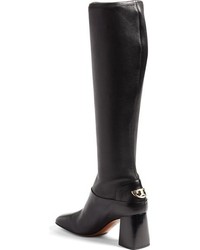 NIB Tory Burch Caitlin Stretch Over-The-Knee Boots, Black Size 6.5 $550