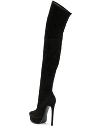 Casadei Thigh Length Platform Boots