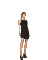 Versace Jeans Couture Black Overall S Dress