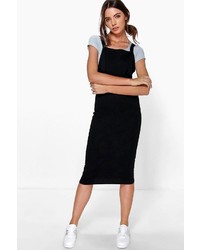 Boohoo Olivia Knotted Straps Pinafore Dress