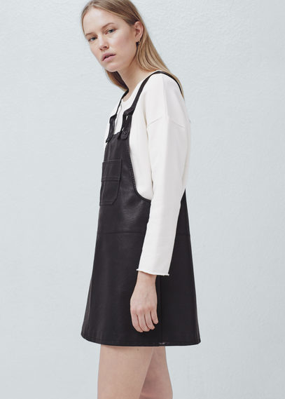 pinafore skirt with pockets