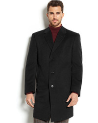 Kenneth Cole New York 100% Cashmere Raburn Slim Fit Overcoat