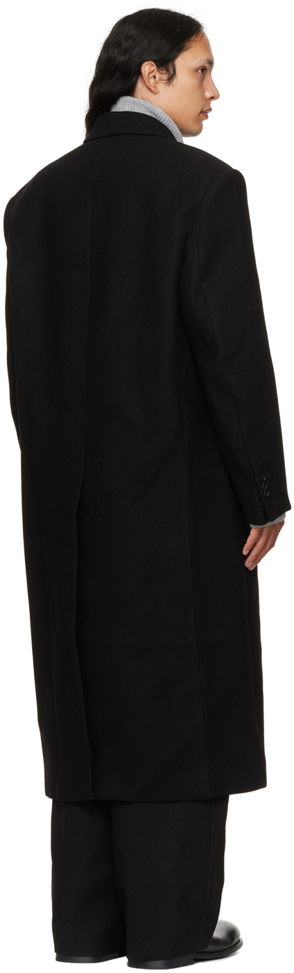 Recto Black Berlin Trench Coat, $800 | SSENSE | Lookastic