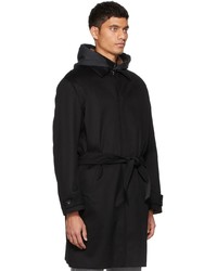 Agnona Black Cashmere Coat